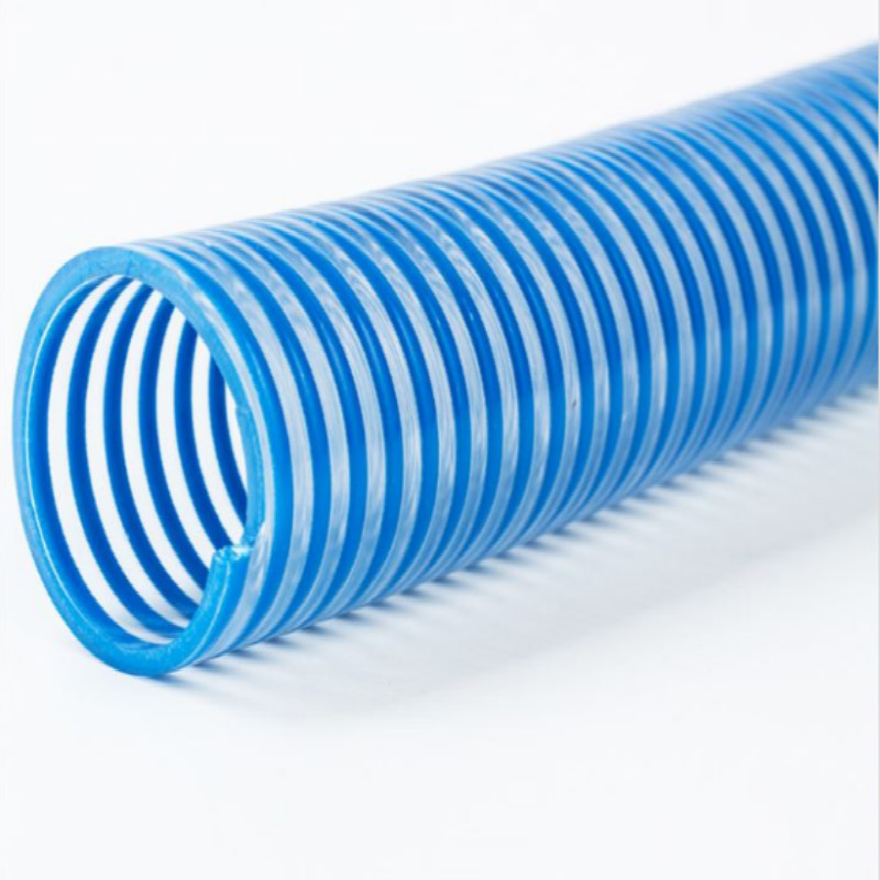 Varm försäljning färgglad högtryck PVC korrugerad sug Helix slang tillverkad i Kina